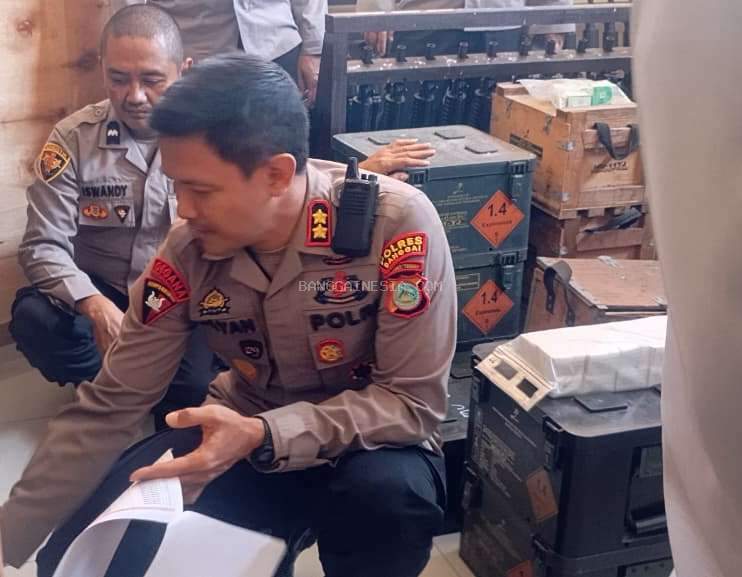  Kapolres Banggai Sidak Gudang Senpi Polres, Pastikan Transparansi dan Cegah Penyalahgunaan