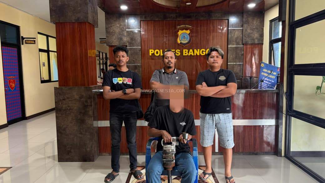 Polisi Ringkus Penadah Alat Bengkel di Batui Selatan