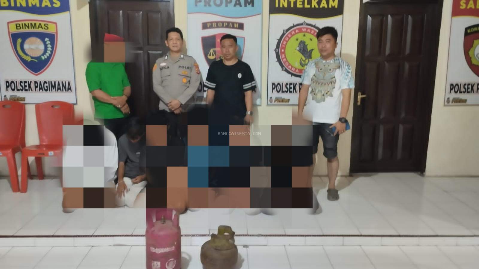  Polsek Pagimana Ringkus 6 Pencuri Rumah Kosong, Pelaku Masih di Bawah Umur