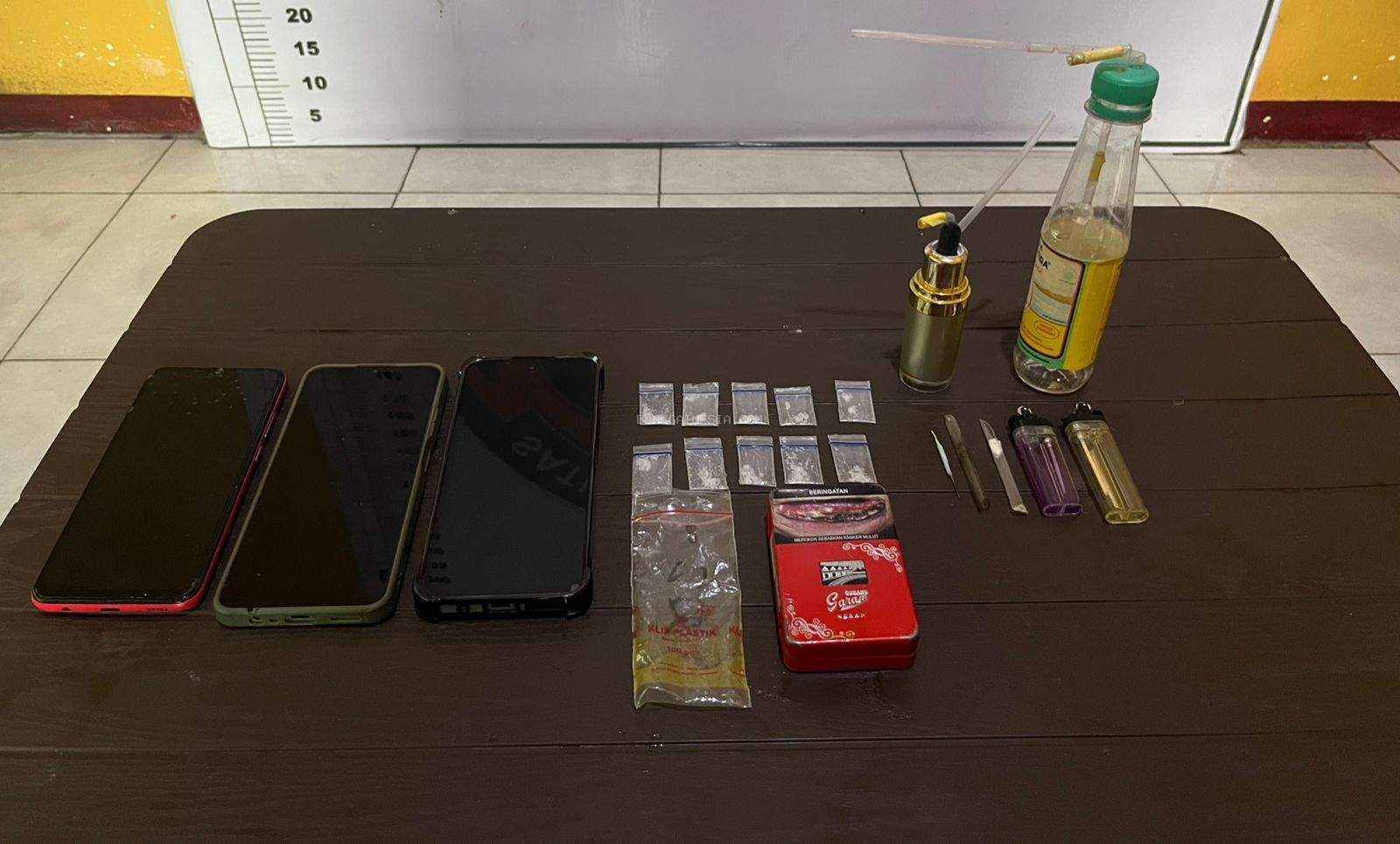 Sat Narkoba Polres Banggai Sita 10 Paket Sabu dari Pria Paruh Baya di Luwuk