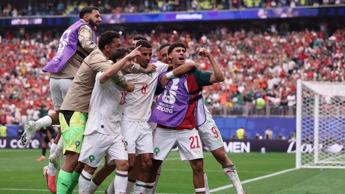  Piala Dunia 2026: Hajar Kanada 3-0, Maroko Melaju ke Perempatfinal