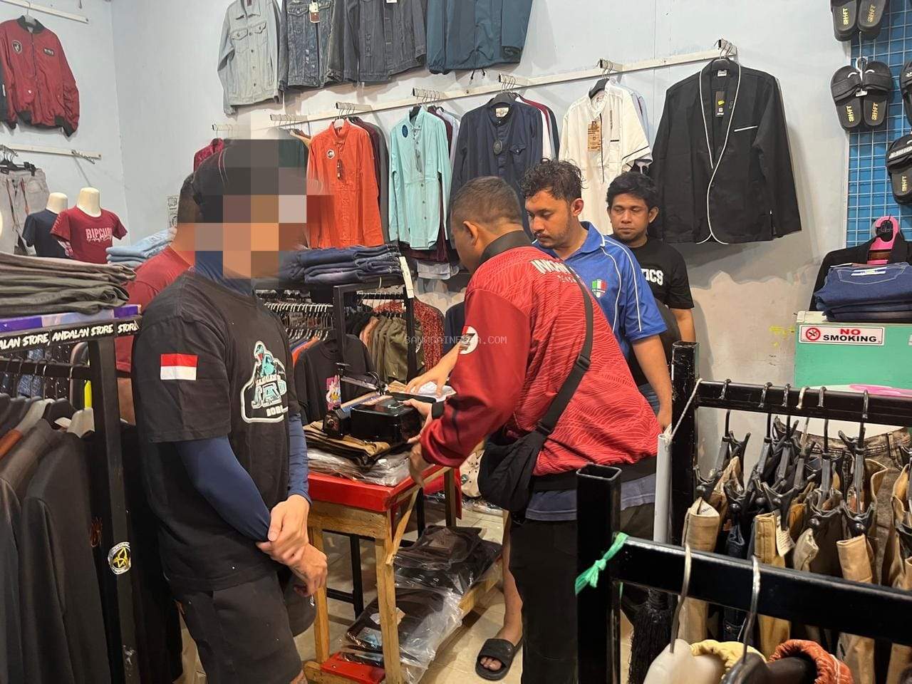  Polisi Ringkus Pedagang Pakaian di Luwuk, Sita 3,46 Gram Sabu