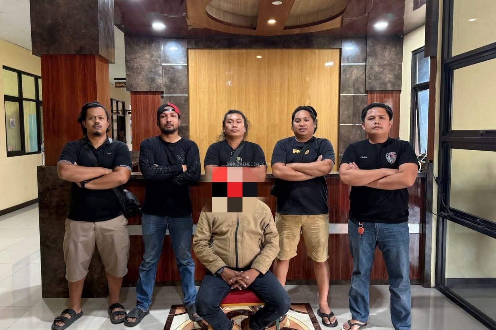  Polisi Resmi Tahan Debt Colector di Luwuk Usai Rampas Motor Konsumen