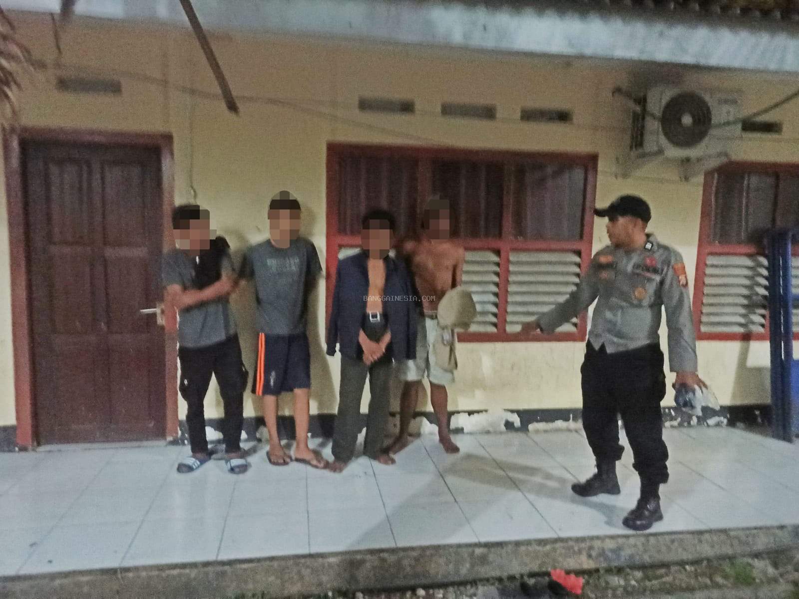Respon Aduan Call Center 110, Polisi Bubarkan Pesta Lem Fox di Karaton Luwuk
