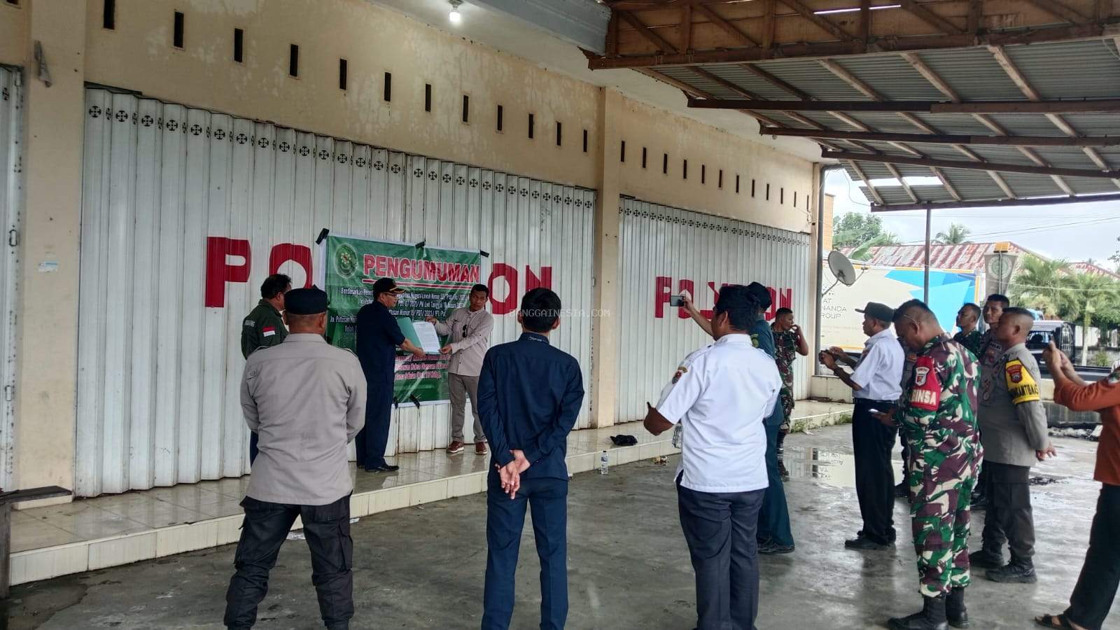 Kawal Eksekusi Ruko di Toili Barat, Polresta Banggai Tegaskan Komitmen Jaga Kepastian Hukum
