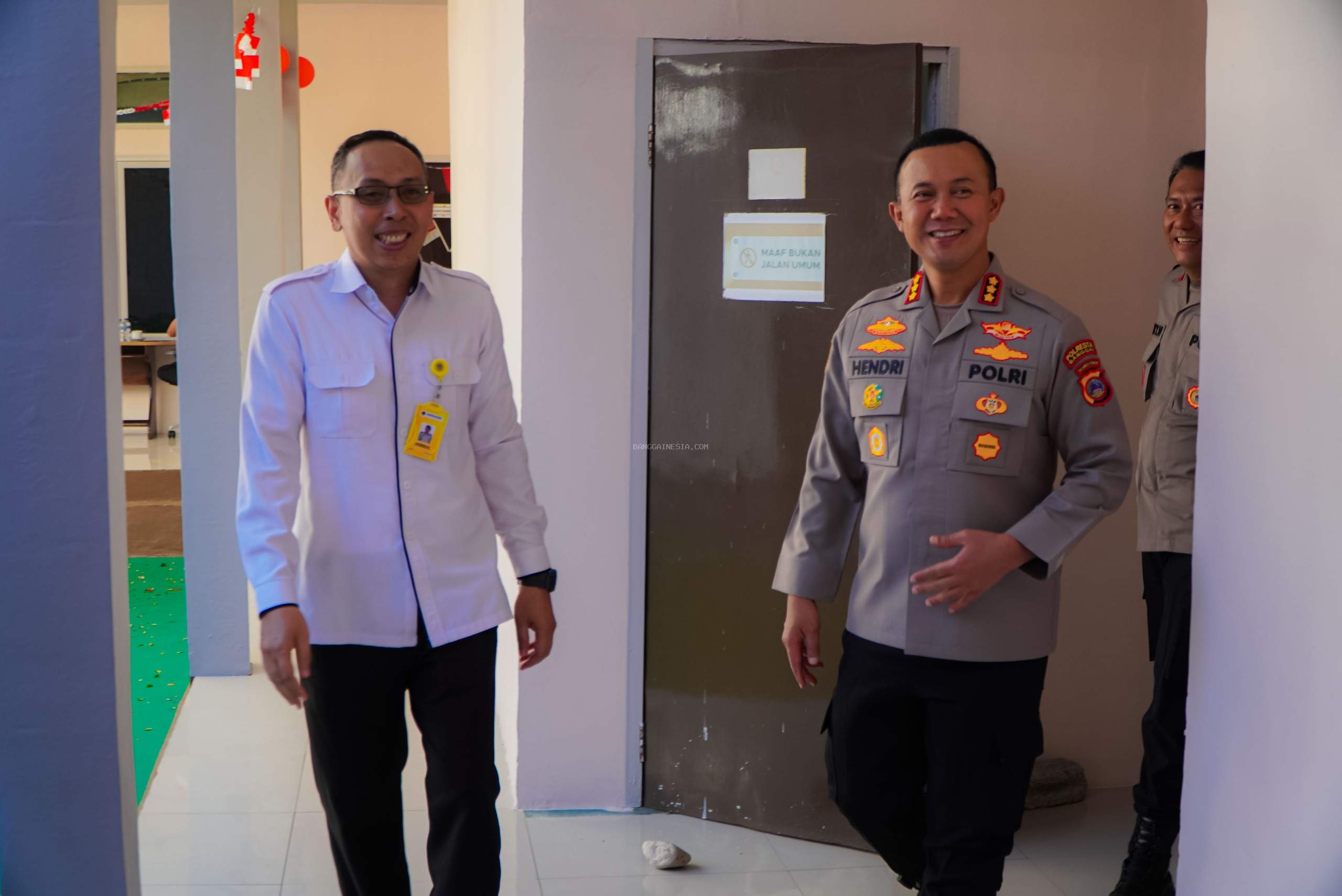 Perkuat Sinergi Lintas Sektor, Kapolresta Banggai Kunjungi Kantor ATR/BPN