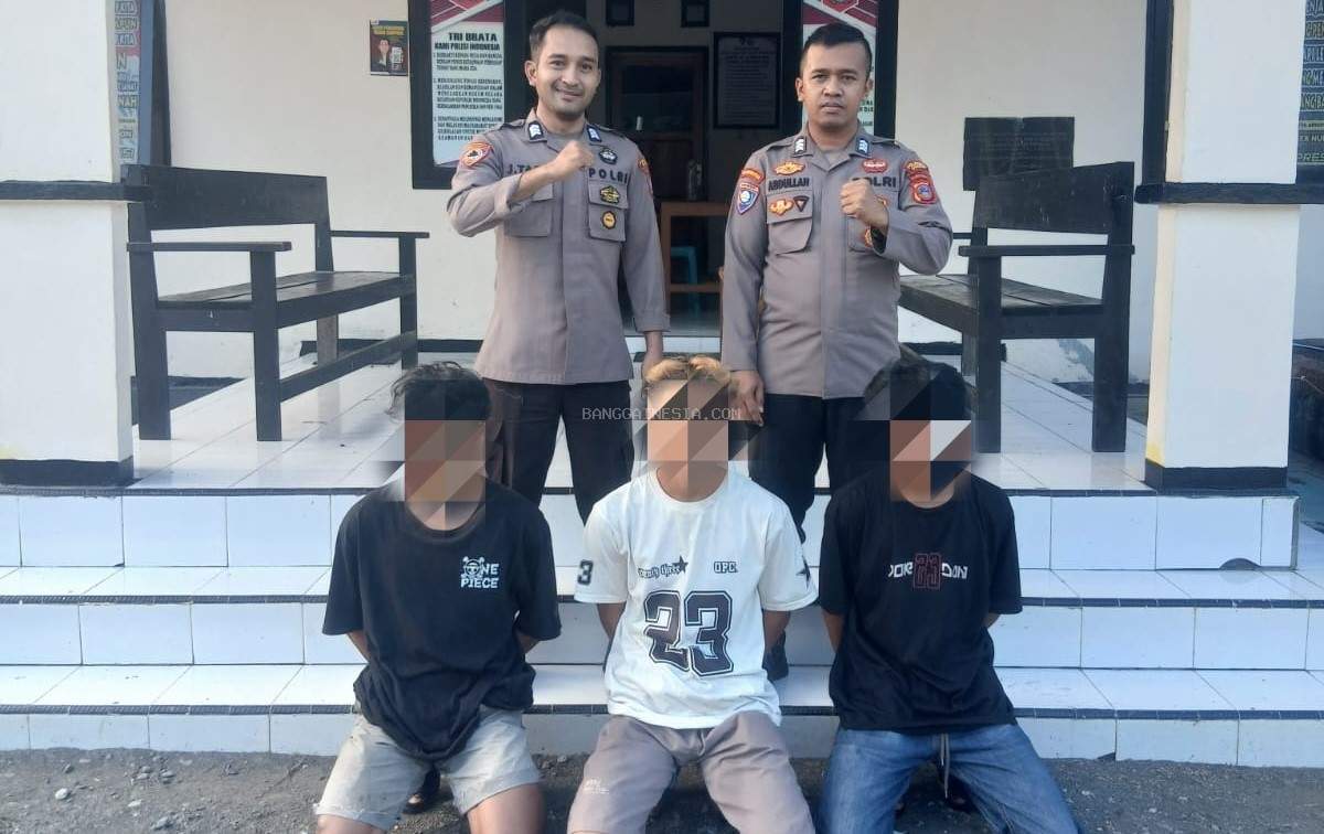  Tiga Pemuda di Nuhon Ditangkap Polisi Usai Mencuri Sarang Burung Walet