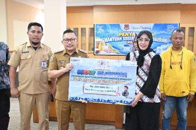 Dinsos Banggai Dukung Penyaluran Panada, 58 Penyandang Disabilitas Terima Bantuan Pangan